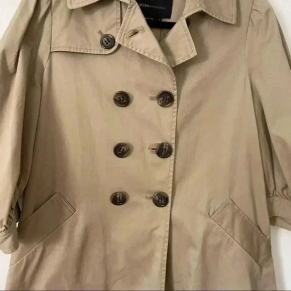 BCBG MAXAZRIA Alexandra trench coat Size small - Picture 5 of 9
